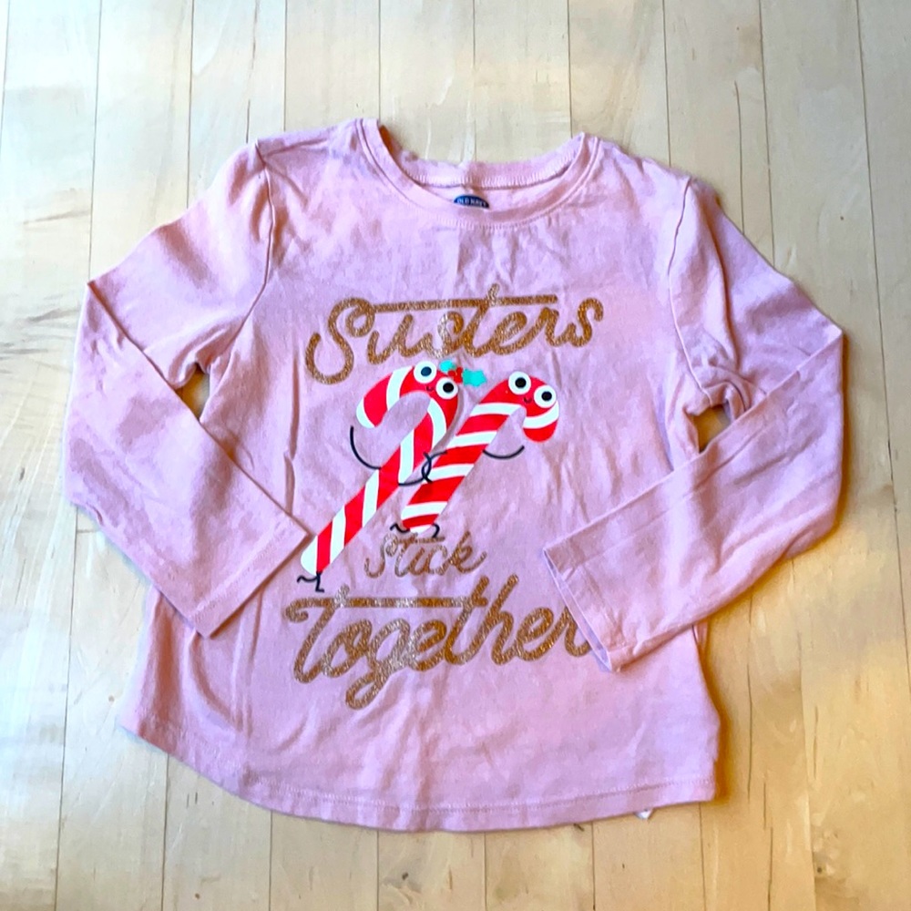 Old Navy Holiday Long sleeve tee